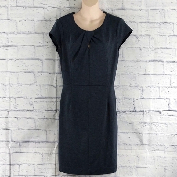 Banana Republic Gray Dress Sz 4 - Picture 1 of 4